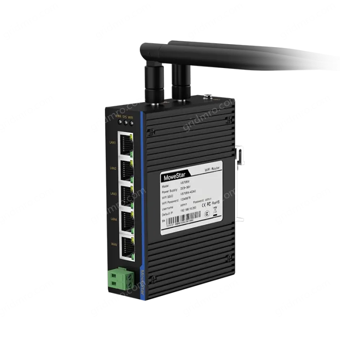 5 Ports Din-Rail Industrial WIFI Wireless Router