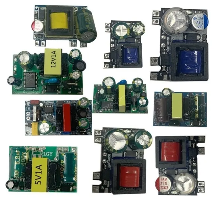 AC-DC buck module: 220V to 5V 800MA isolating switching power supply module with pins