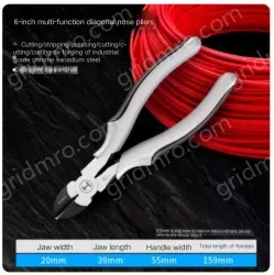 6 inch multi-function diagonal pliers