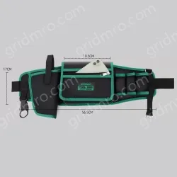 The waist bag can hold mobile phones and electric drills 1680D wear-resistant models