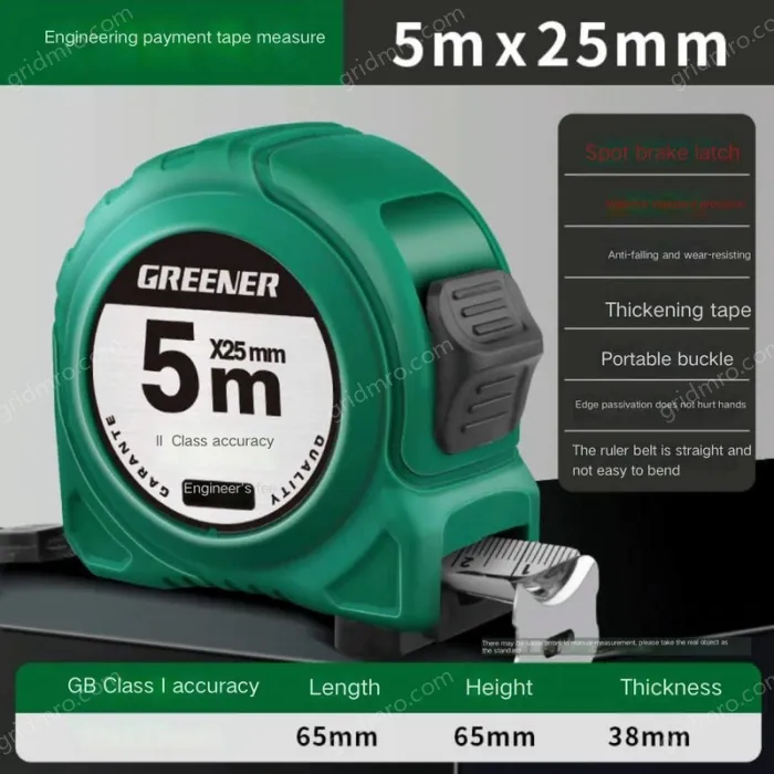 POINT BRAKE 5 METERS X 25MM LEVEL II. ACCURACY