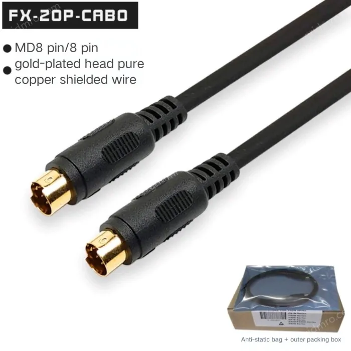 1m boxed Mitsubishi handheld programmer and FX PLC cable