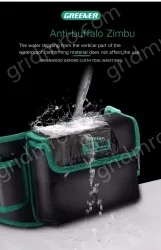 The belt bag can hold a mobile phone 1680D wear-resistant zipper