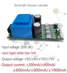 ACDC linear power supply 220V to positive and negative voltage ±15V ±400MA