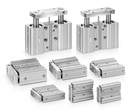 Dual Rod Cylinder JMGP Series ø12, ø16, ø20, ø25, ø32, ø40, ø50, ø63, ø80, ø100