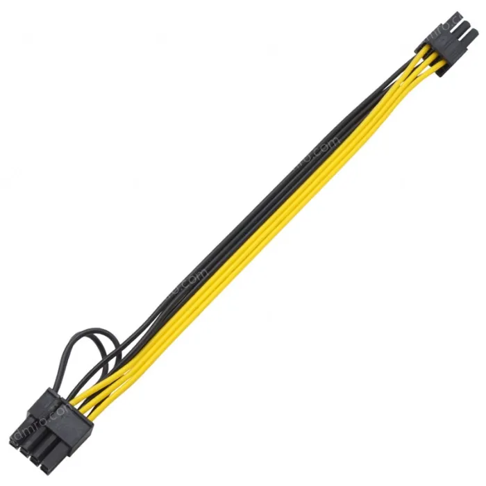 6PIN to 8PIN Server Power Conversion Board Cable 52cm