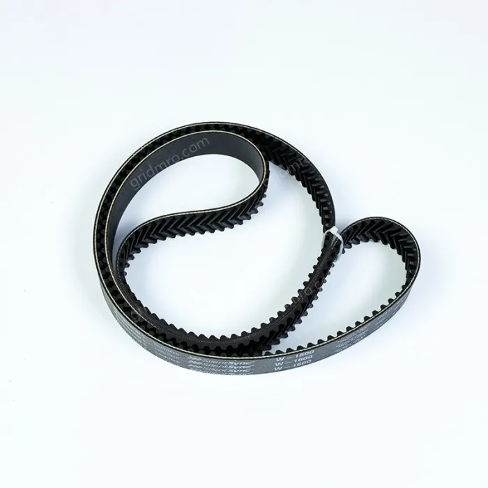 German brand herringbone toothed single-sided rubber material industrial belt