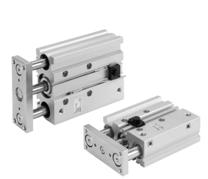 Compact Guide Cylinder With End Lock MGP Series ø20, ø25, ø32, ø40, ø50, ø63, ø80, ø100